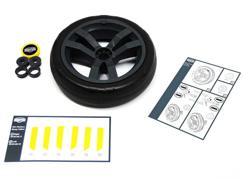 BERG Buzzy Rad, grau-schwarz