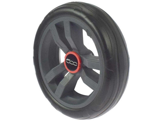 BERG Rad für Buzzy, 9x2, grau/schwarz, Fiat 500 Radkappe