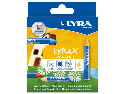 LYRA Wachs-Riesen LYRAX, 6er-Set