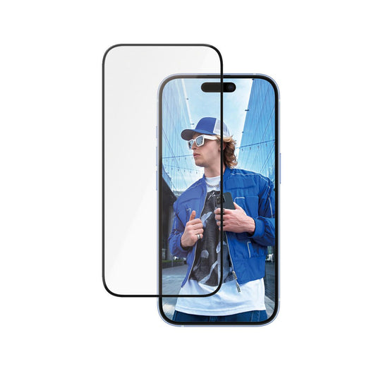 PanzerGlass® Ceramic Displayschutz für iPhone 16 & 15 - Ultra-Wide Fit
