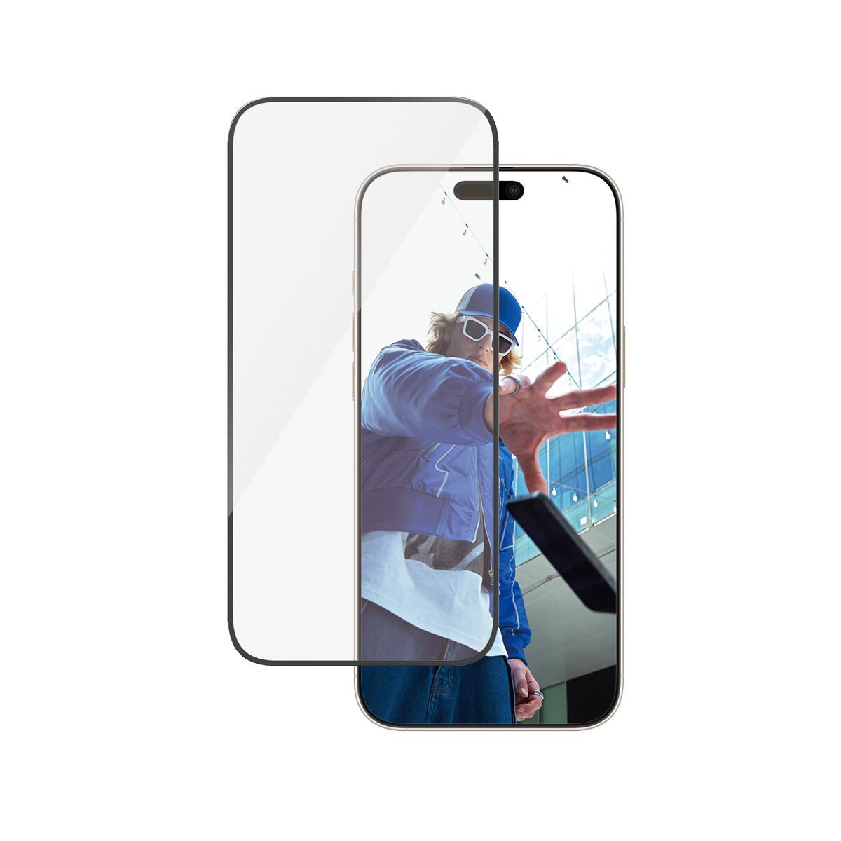 PanzerGlass® Displayschutz für iPhone 16 Pro Max - Ultra-Wide Fit