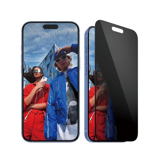 PanzerGlass® Privacy Displayschutz für iPhone 16 Plus & 15 Plus - Ultra-Wide Fit