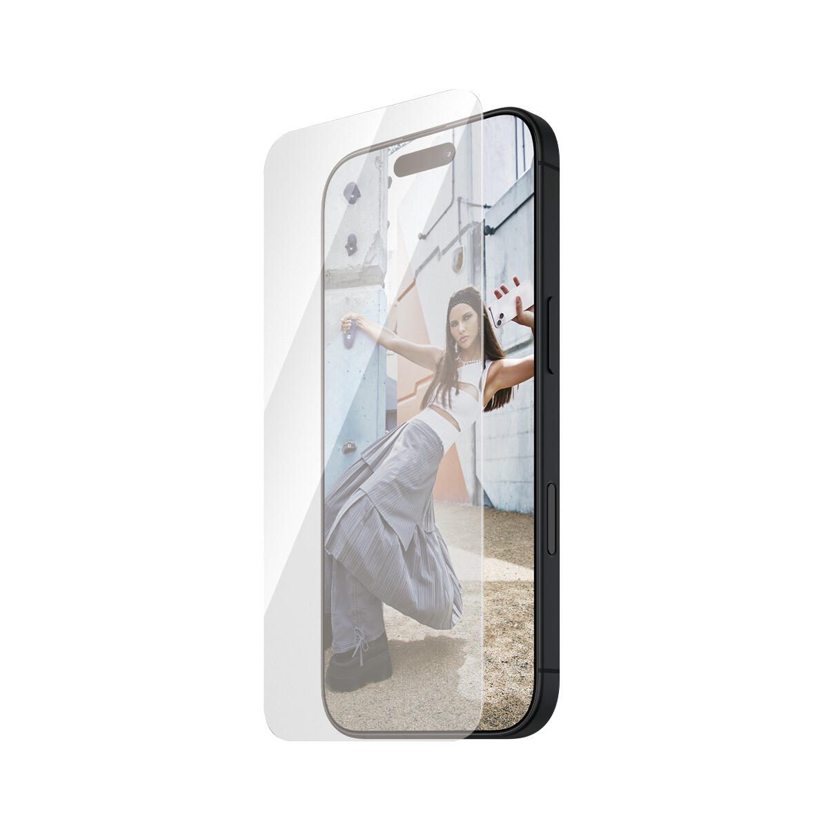 SAFE. by PanzerGlass® Displayschutz für iPhone 16 Plus & 15 Plus - Ultra-Wide Fit