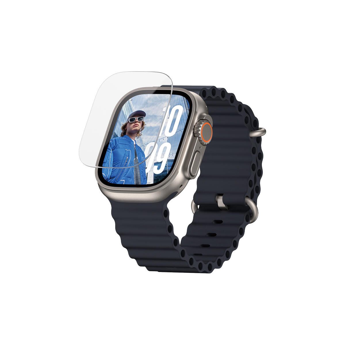 PanzerGlass® Displayschutz für Apple Watch Ultra 2/Ultra-Wide Fit