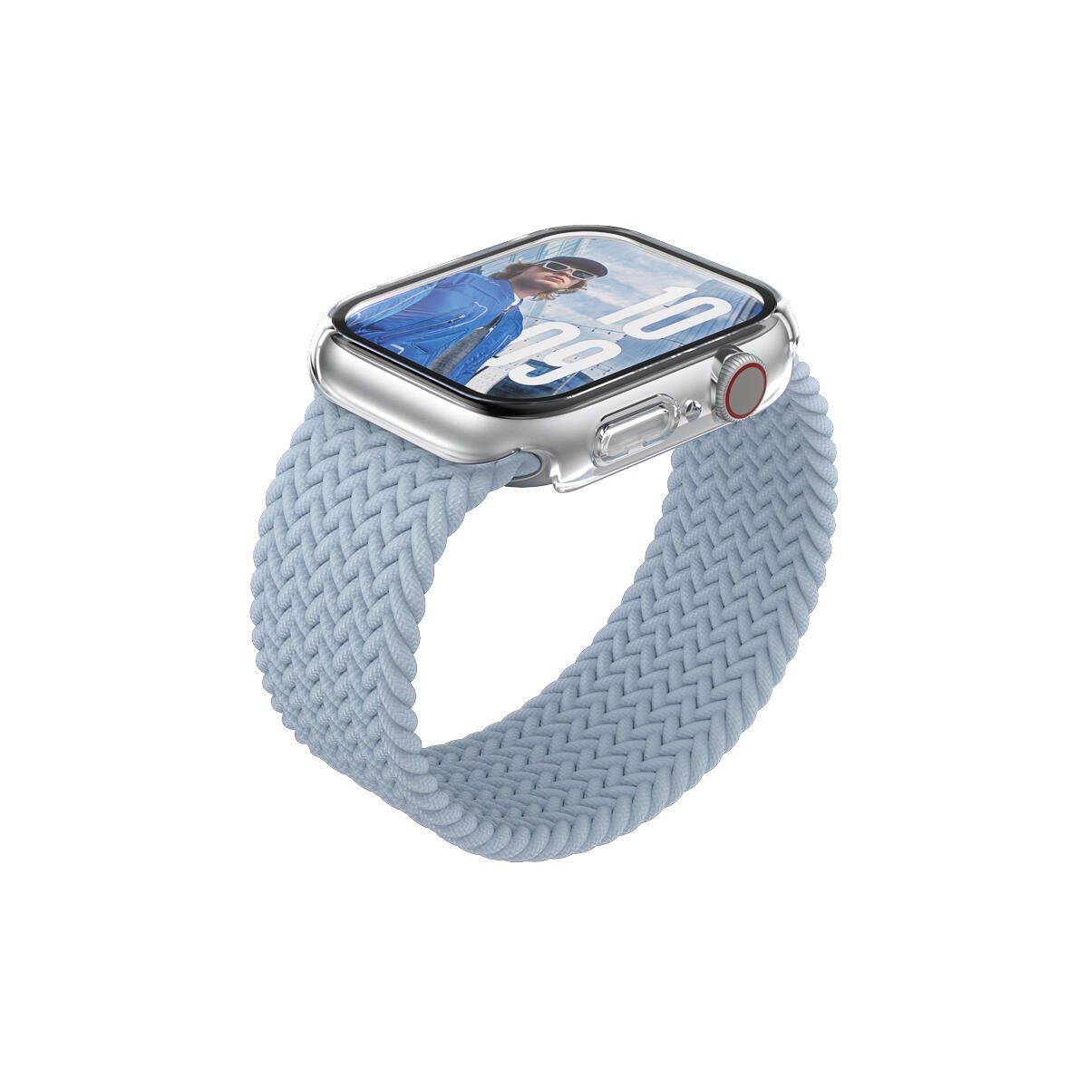 PanzerGlass® Displayschutz Snappie Full Body Slim Transparent für Apple Watch