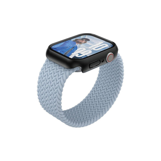 PanzerGlass® Displayschutz Snappie Full Body Slim Schwarz für Apple Watch