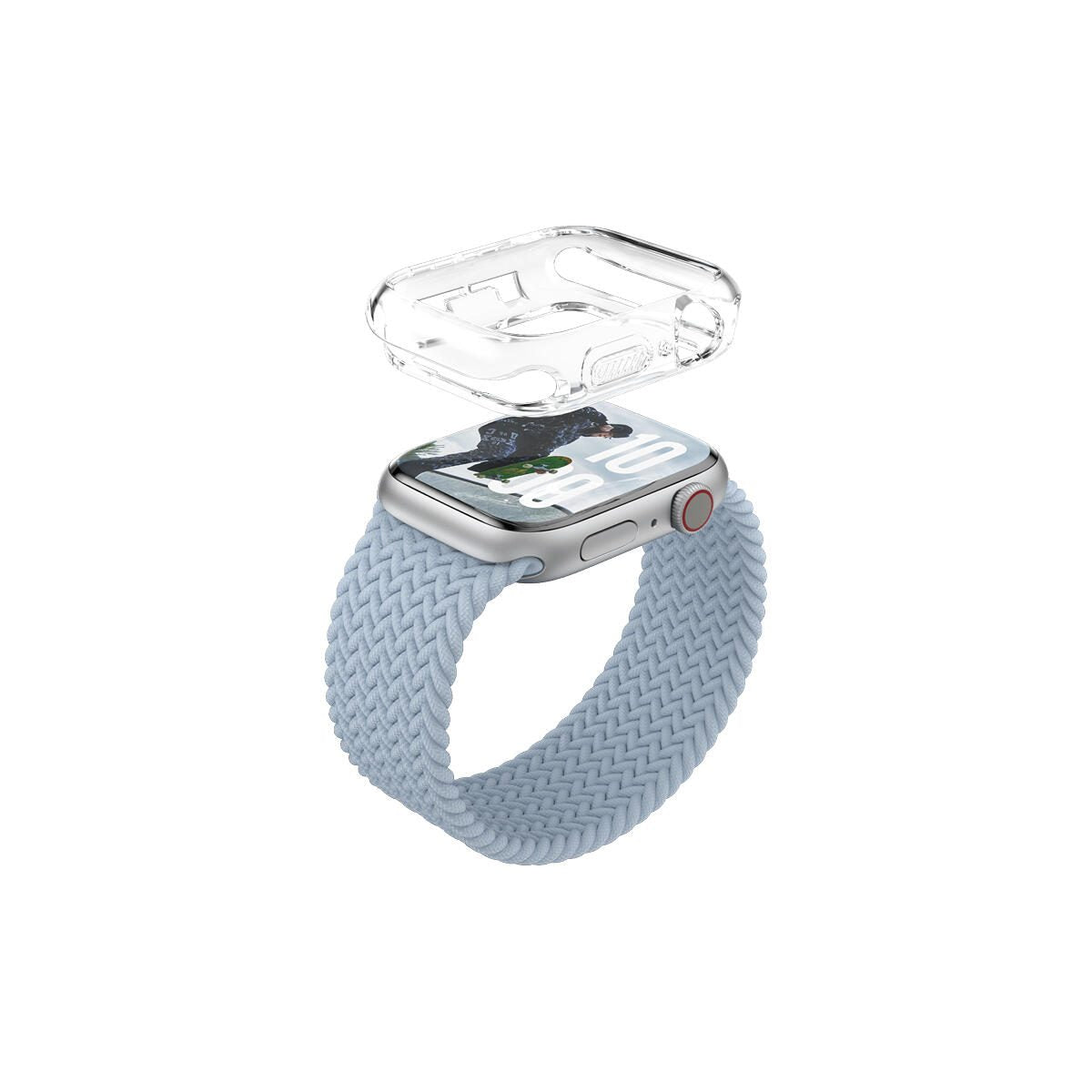 SAFE. by PanzerGlass® Displayschutz TPU Bumper Transparent für Apple Watch Series 10