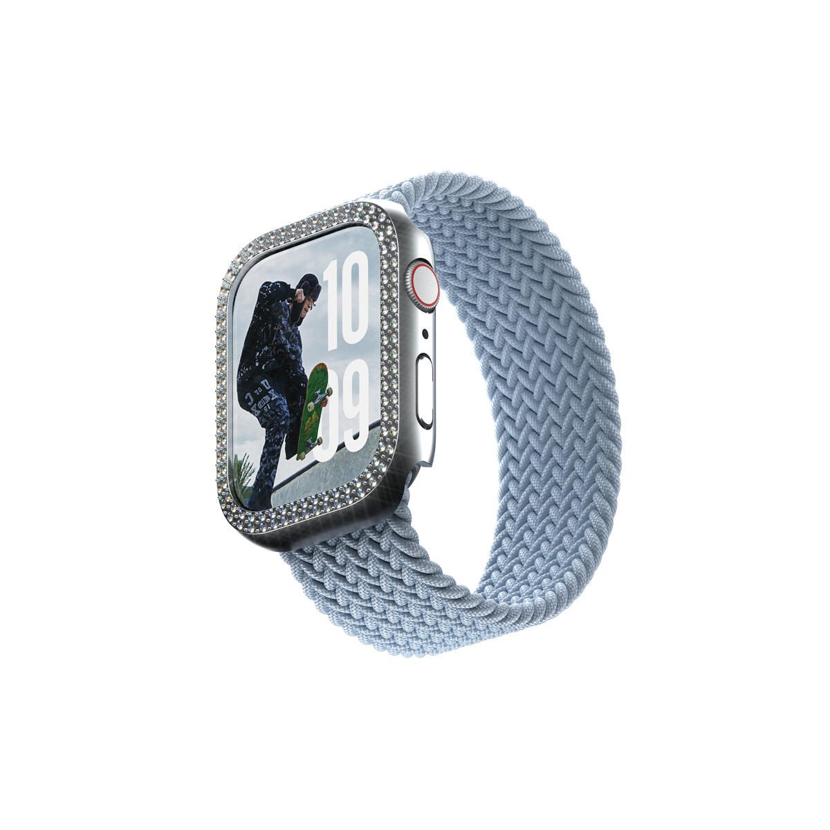 SAFE. by PanzerGlass® Displayschutz Bling Bumper Silber für Apple Watch Series 10