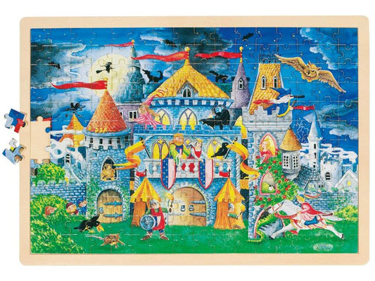 goki Einlegepuzzle »Märchenstunde«, Holz, 192 Teile