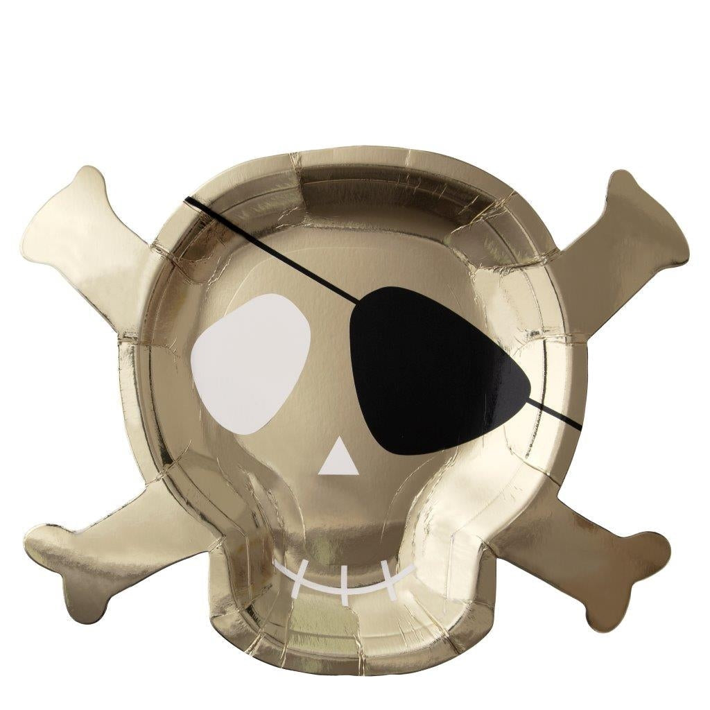 Pirate Gold Pappteller