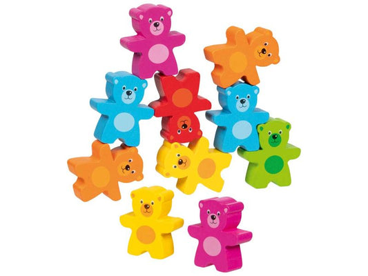 goki Stapelspiel »Bunte Bärenbande«