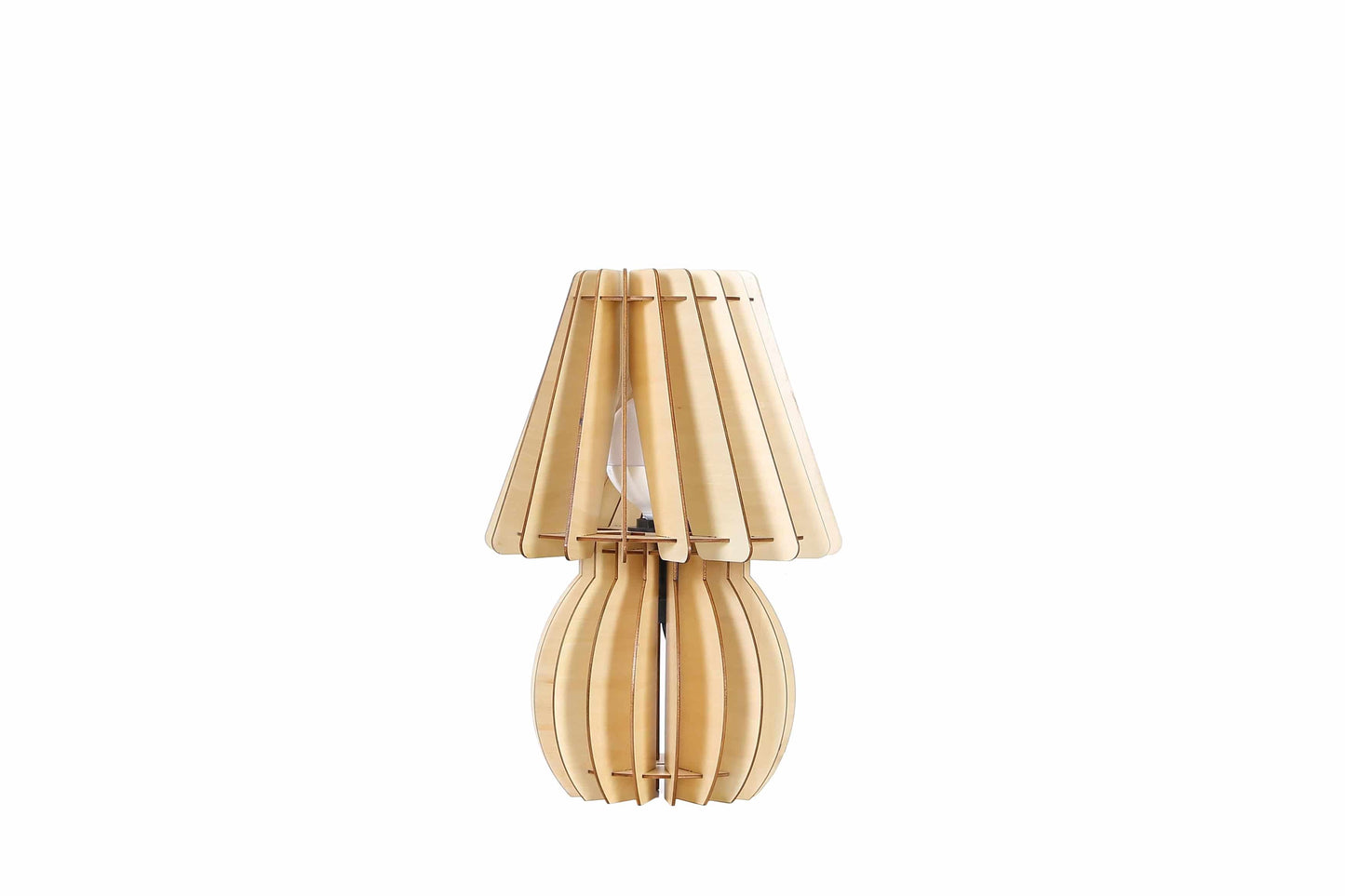 Tischlampe Gino Holz