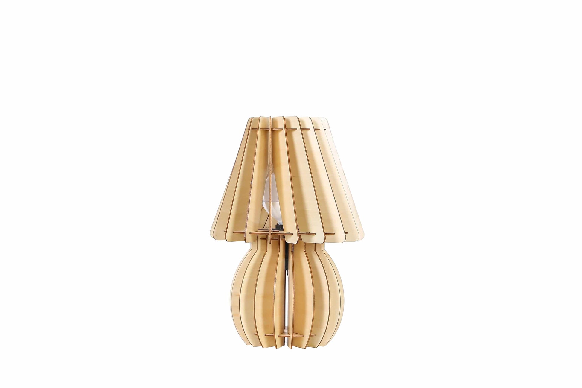 Tischlampe Gino Holz