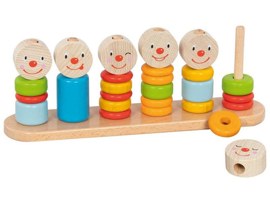 goki Sortierspiel »Lerne Zählen«, Gesichter