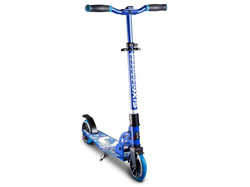 GLOBBER Six Degrees Aluminium Scooter Junior, 145 mm, blau