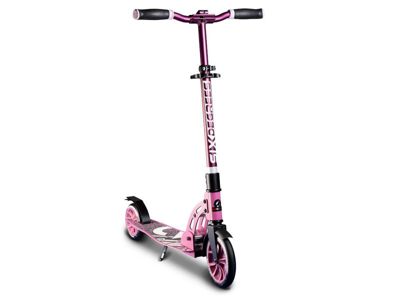GLOBBER Six Degrees Aluminium Scooter Junior, 180/145 mm, pink