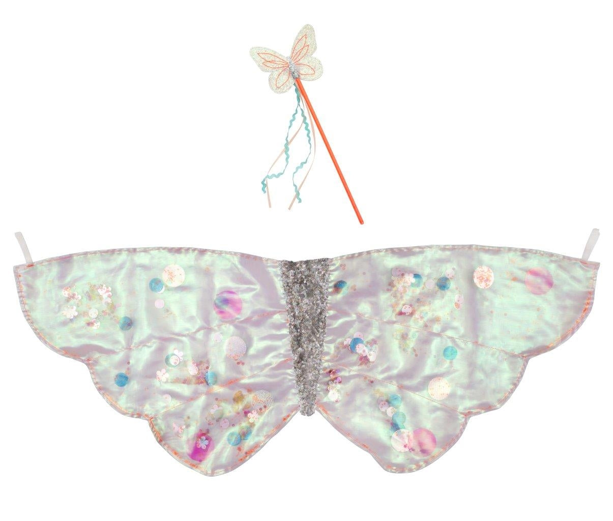 Verkleidungsset Schmetterling Perlmutt