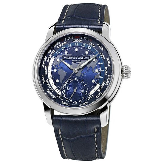 Herrenautomatik Worldtimer von Frederique Constant FC-718NWM4H6  Manufacture