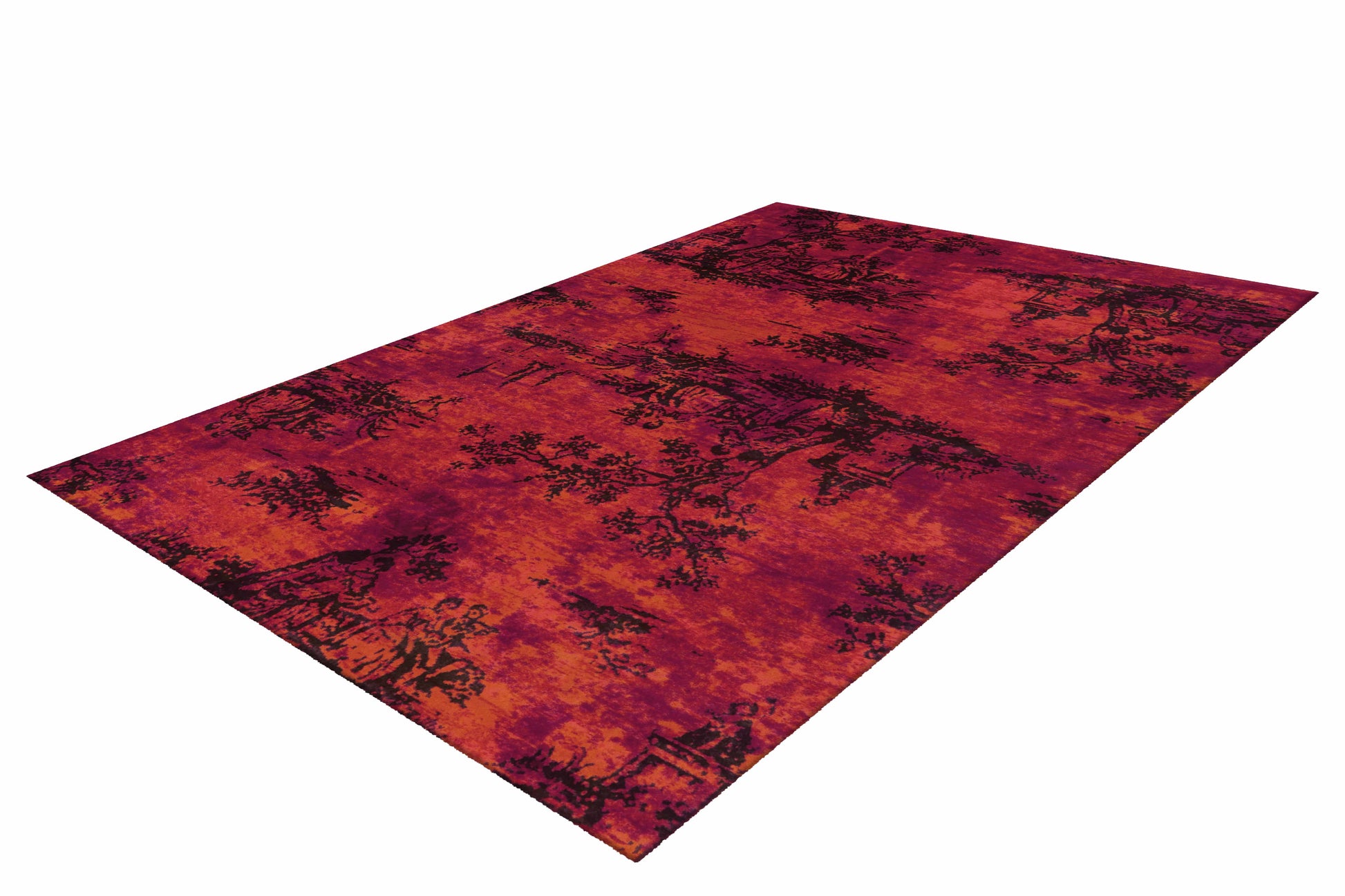 Vintage 5206 Rot 170cm x 240cm