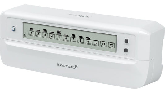 Homematic IP Smart Home Fußbodenheizungscontroller – 12 Kanäle, motorisch, HmIP-FALMOT-C12