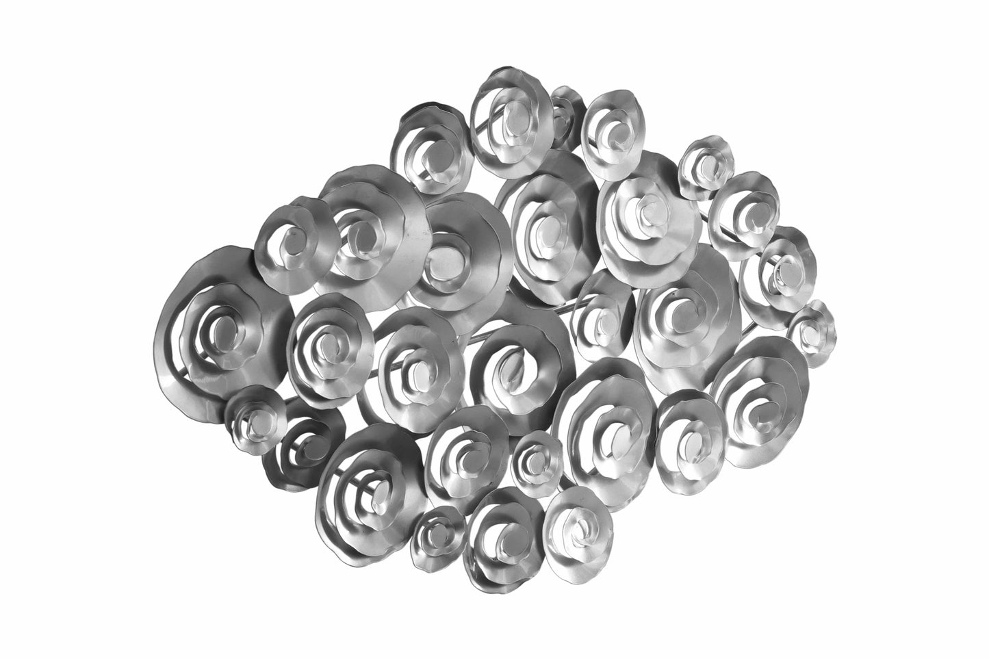 Wanddeko Domizil 225 Silber