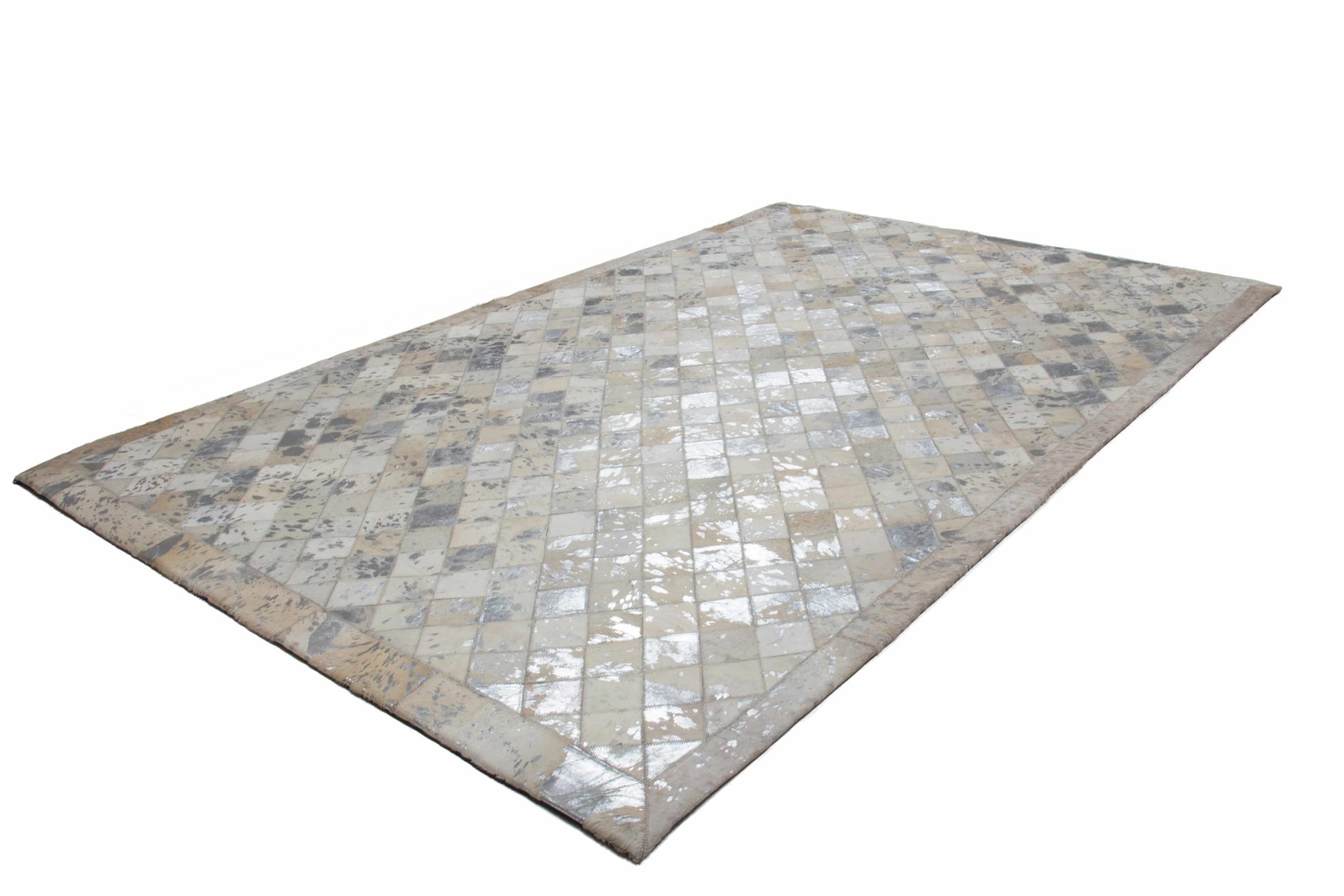 Lavish 210 Grau / Silber 80cm x 150cm