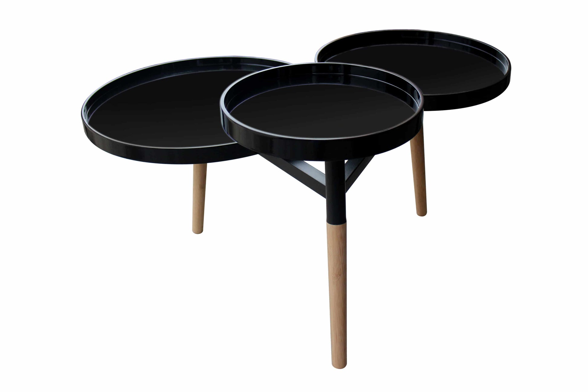 Beistelltisch Butler 110 Schwarz