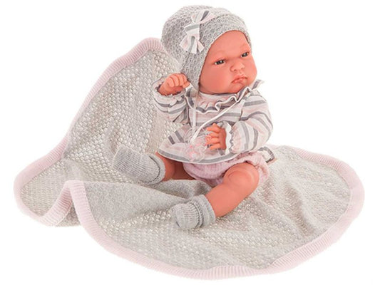 Antonio Juan Babypuppe »Recién Nacida Baby Toneta Toquilla«