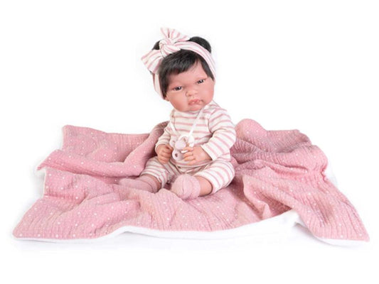 Antonio Juan Babypuppe »Recién Nacida Baby Toneta Manta«