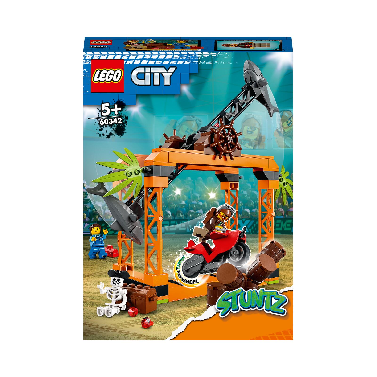 LEGO® City 60342 Haiangriff-Stuntchallenge