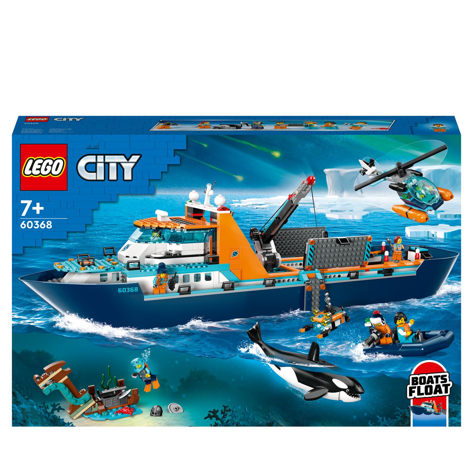 LEGO® City 60368 Arktis-Forschungsschiff