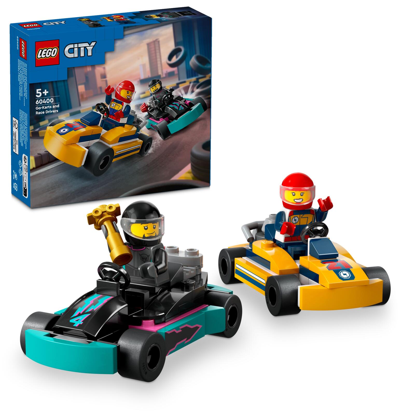LEGO® City 60400 Go-Karts mit Rennfahrern