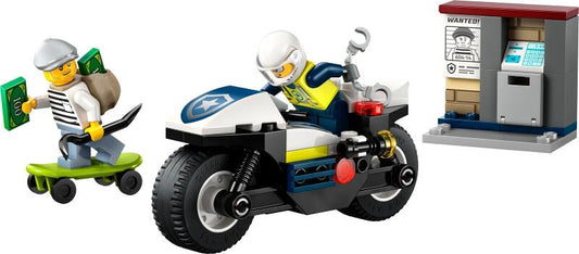 LEGO® City 60455 Verfolgungsjagd mit dem Polizeimotorrad