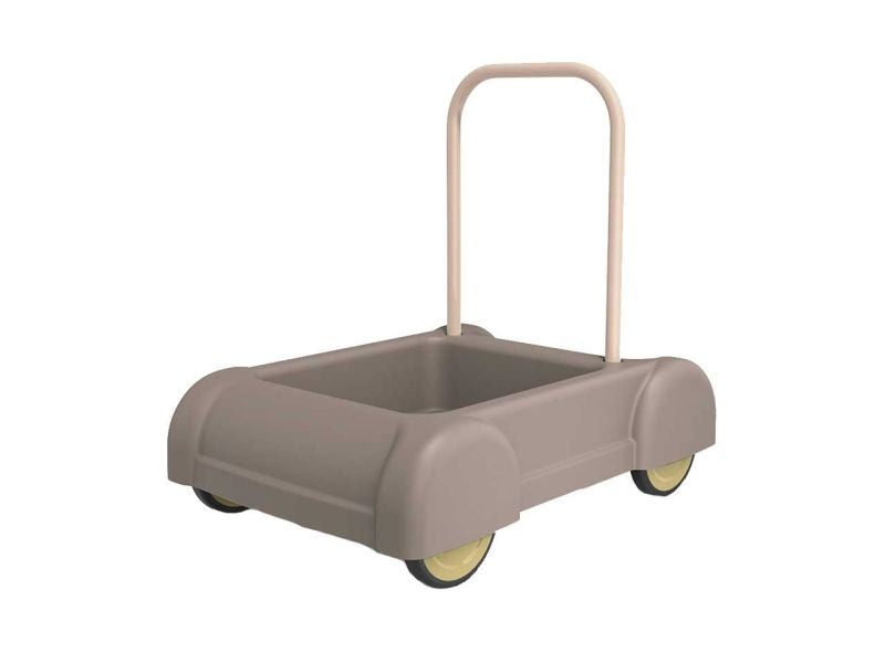 dantoy tiny BIOplastic Lauflernwagen, moccafarben