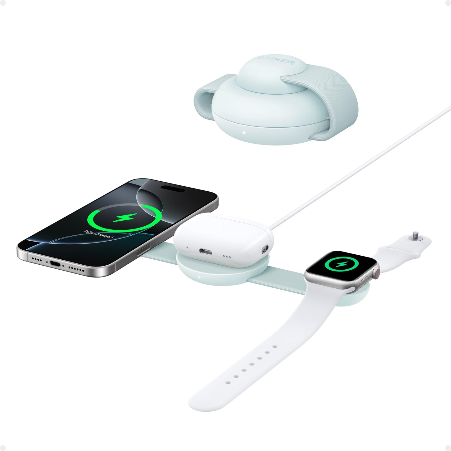 Anker MagGo 3-in-1 Ladestation - Apple MagSafe