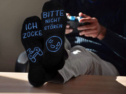 Gaming Socken - Rutschfest - Baumwolle