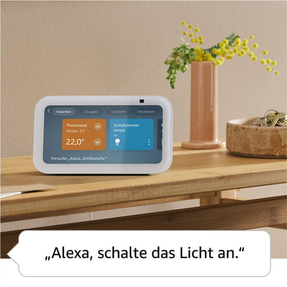 Echo Show 5 (3. Gen.) - Smarter Touchscreen mit Alexa zum Steuern deines Smart Homes