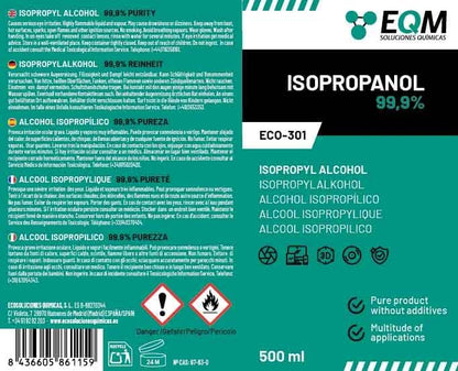 EQM - ECO-301 - Isopropylalkohol/Isopropanol 99.9% 1L