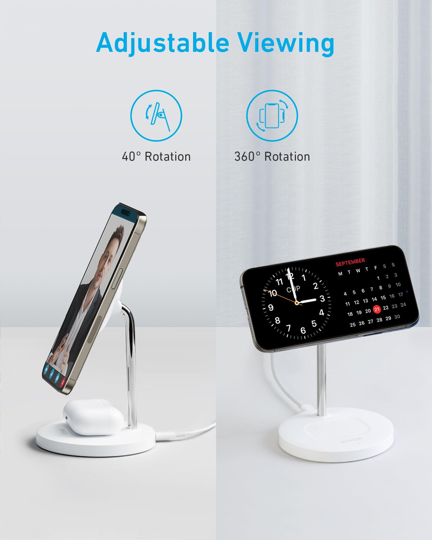 Anker PowerWave 2-in-1 Magnetic Stand