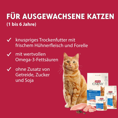 Animonda Carny - Katzen Trockenfutter Huhn & Rind