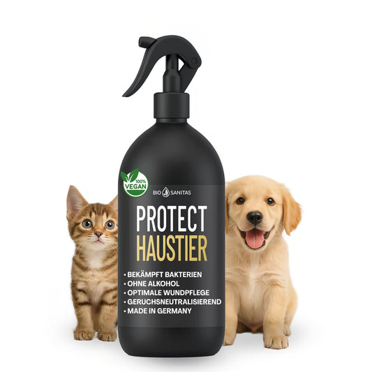 BIO SANITAS PROTECT Haustier – Desinfektionsspray (Halal)