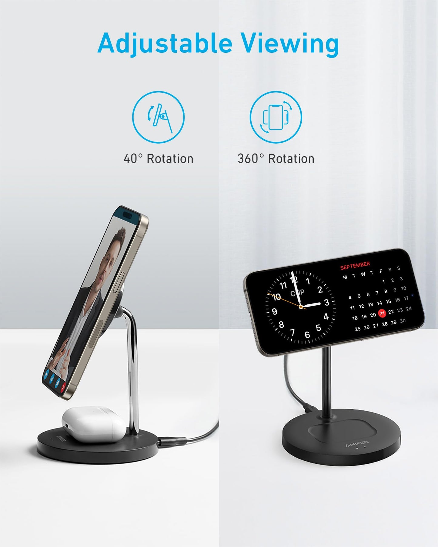 Anker PowerWave 2-in-1 Magnetic Stand