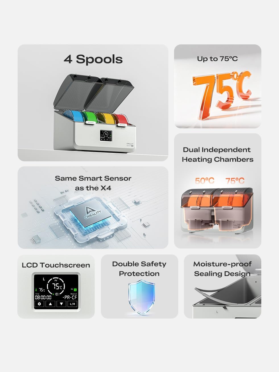 Creality Space PI Plus Filament Trockner