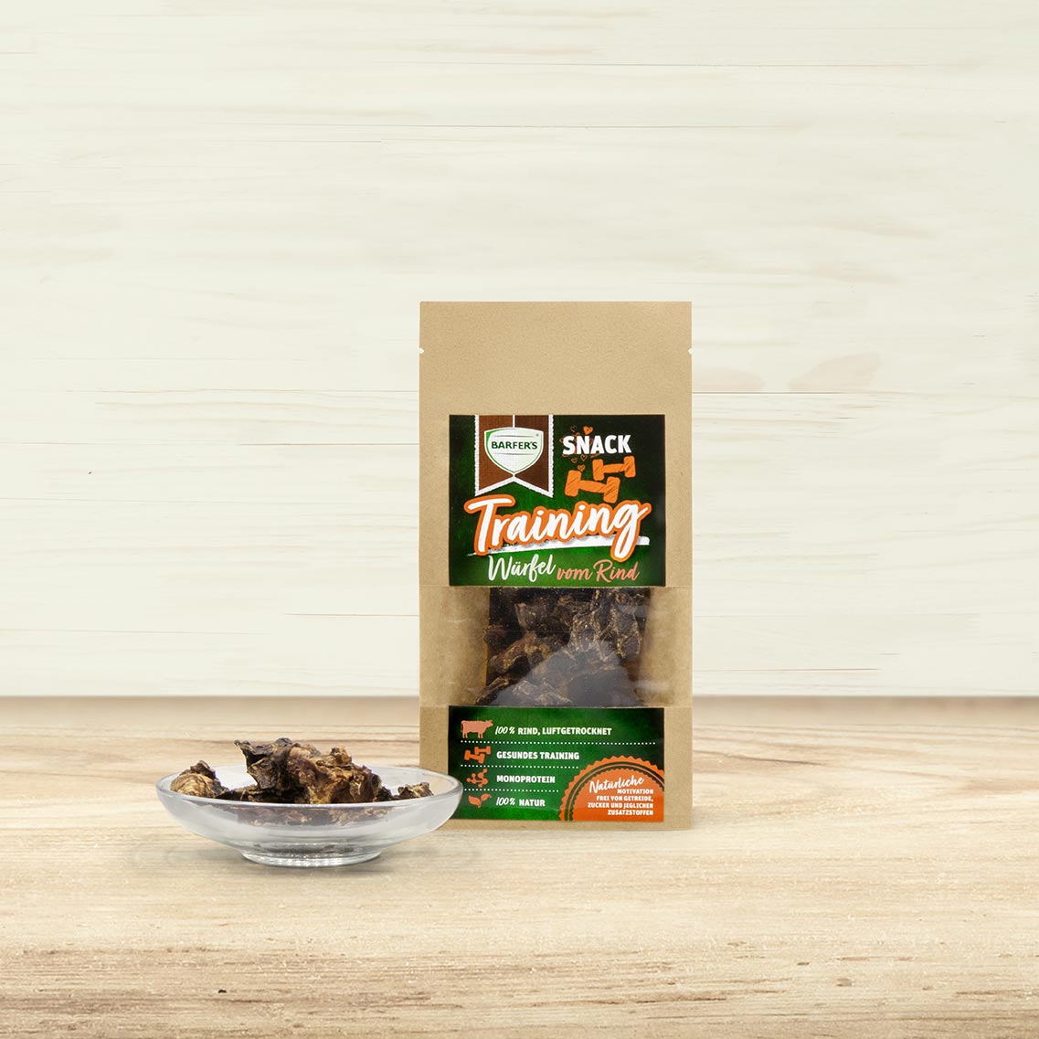 BARFER'S SNACK  - Würfel vom Rind