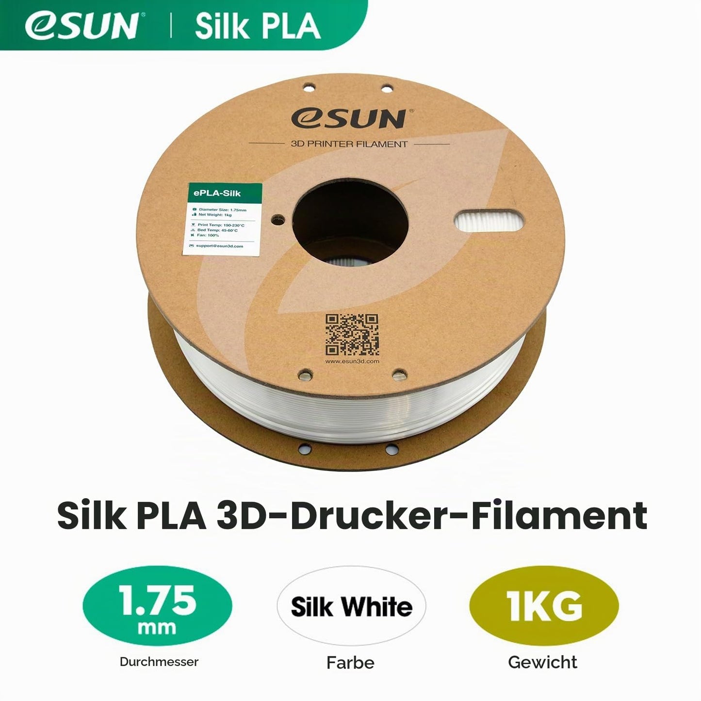 eSUN Silk PLA Filament 1.75mm
