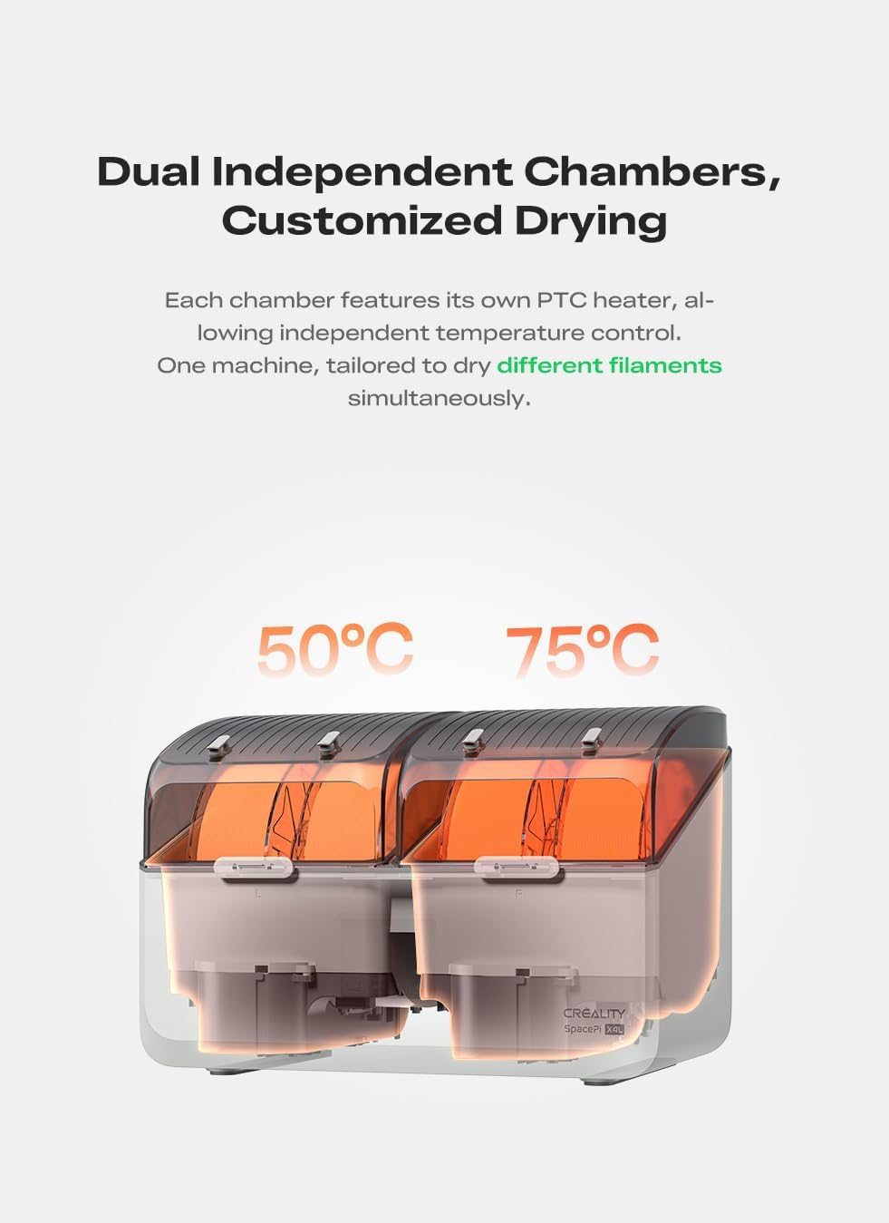 Creality Space PI Plus Filament Trockner