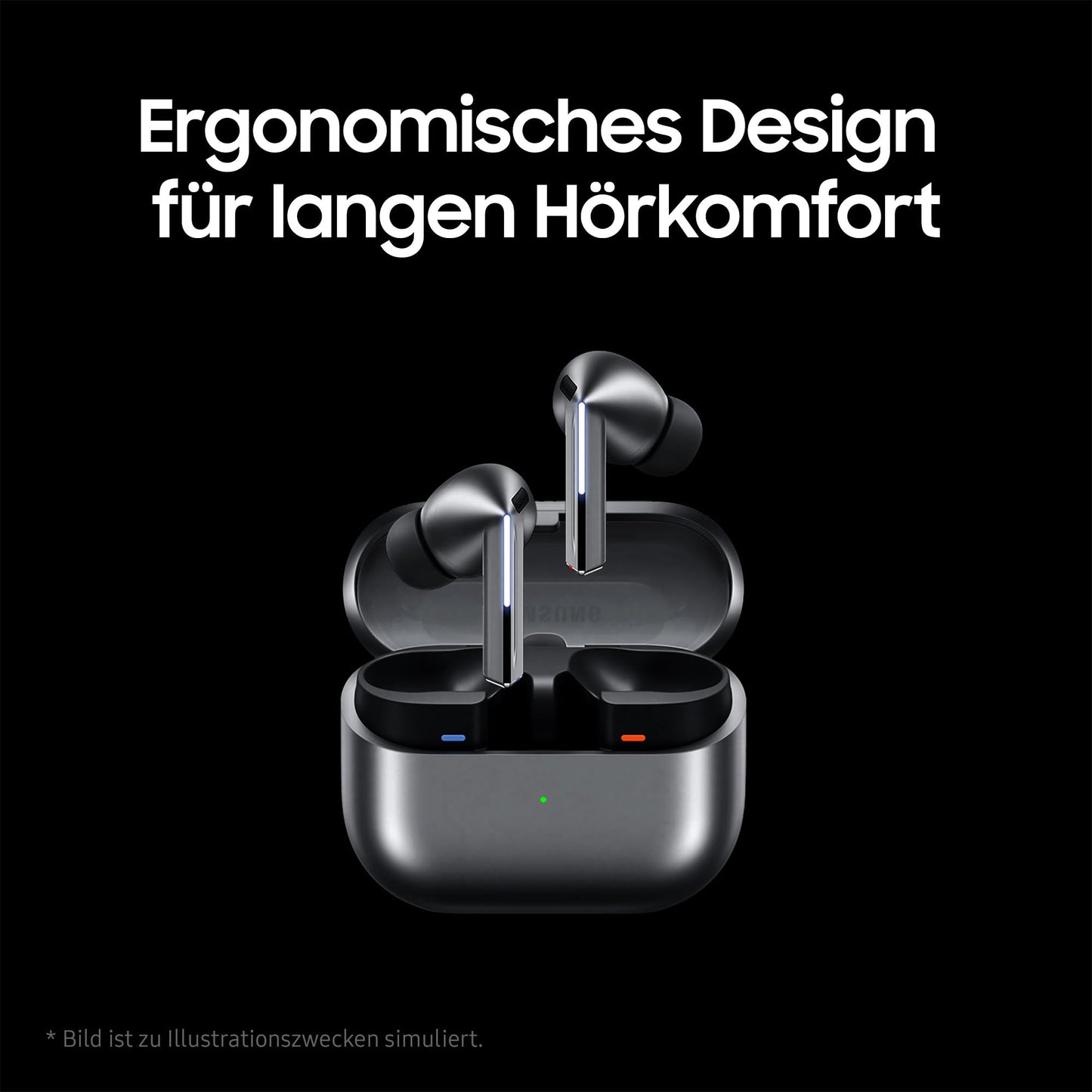 Samsung Galaxy Buds 3 - Bluetooth Kopfhörer mit Active Noise Cancelling (ANC)