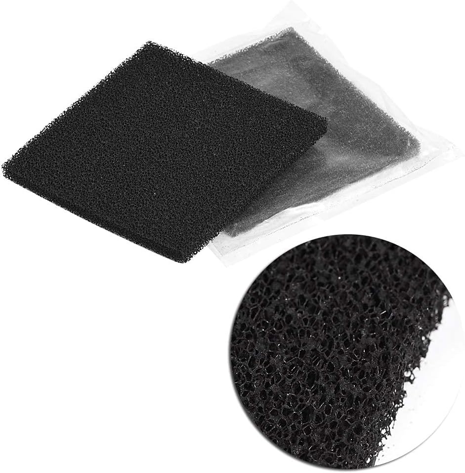 Aktivkohlefilter, Lötschwamm, 10 Stück 13cm x 13cm zum Löten von Rauchabsorbern Rauchabzug Dunstabzug