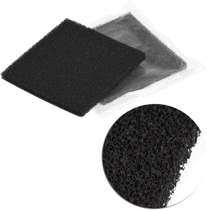 Aktivkohlefilter, Lötschwamm, 10 Stück 13cm x 13cm zum Löten von Rauchabsorbern Rauchabzug Dunstabzug