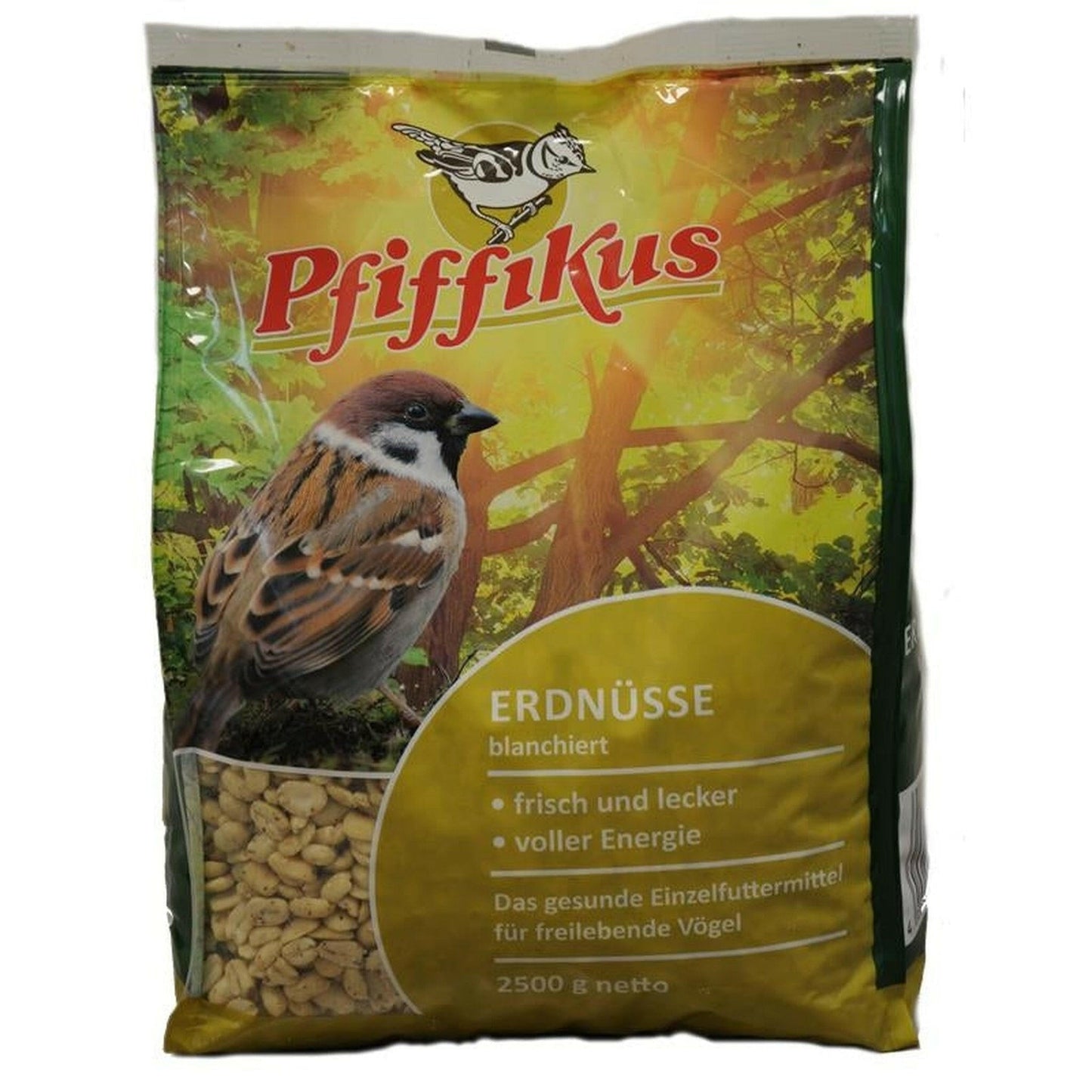 Pfiffikus Erdnüsse blanchiert